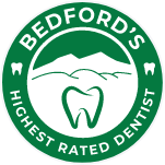 Bedford's Highest Rated dentist logo