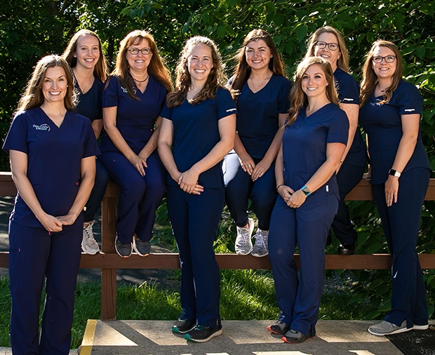 The Bedford Virginia dental team